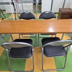 H　折りたたみテーブルセット