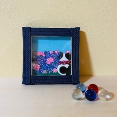 ミニアートパネル・ねこ【ハンドメイド】2枚セット
の画像