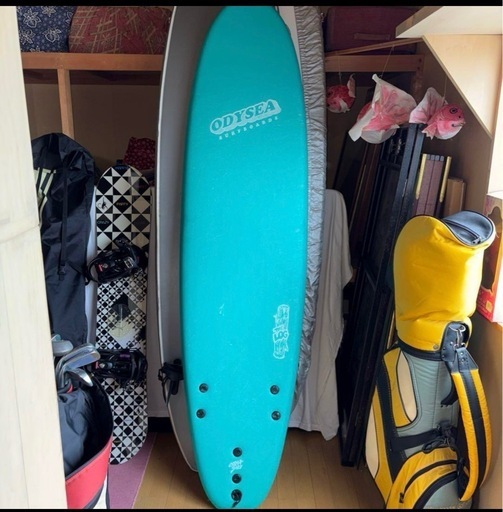 サーフィン　ソフトボード