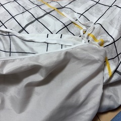 布団カバーシングル 掛敷両方の画像