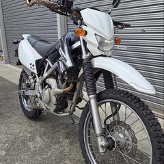 Kawasaki KLX125ホワイト オフロードバイク