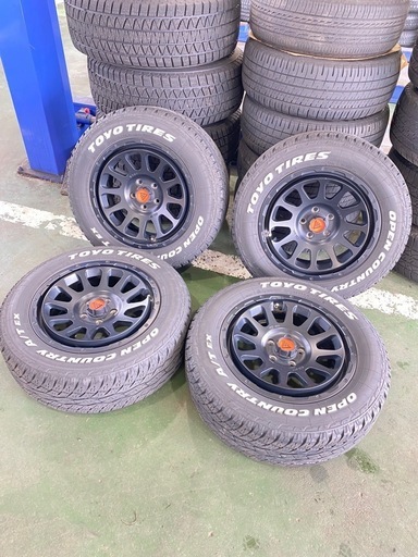 デルタフォース 17インチ 7J+32 TOYO OPEN COUNTRY 4本