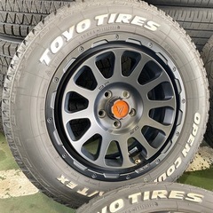 日本初の デルタフォース 17インチ 7J+32 TOYO OPEN COUNTRY 4本 タイヤ・ホイール