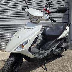 スズキ アドレスV125S ホワイト 実働車 走行約42,880km