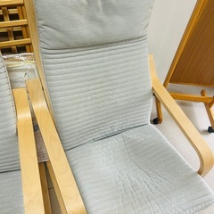 【２つセット】IKEA ポエング　一人かけソファの画像
