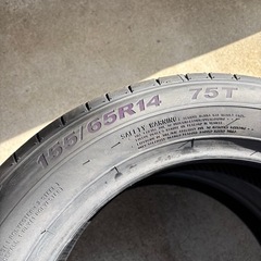 早い者勝ち 値下げ！155/65R14 新品タイヤ　4本　軽自動車　の画像