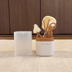 【未使用】哺乳瓶ブラシ5点セット