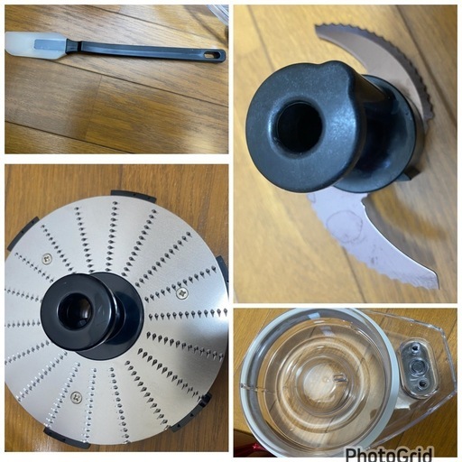 山本電気株式会社のフードプロセッサー「MICHIBA KITCHEN PRODUCT MB-MM22」(0416c)