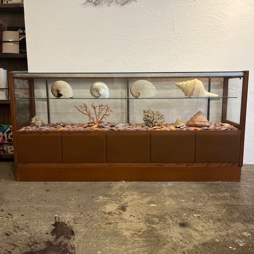 昭和レトロ　オーダーメイドショーケース　本体のみ