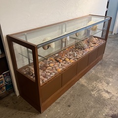 昭和レトロ　オーダーメイドショーケース　本体のみ　の画像