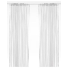 IKEA LILL イケア リル ネットカーテン 1組×2枚