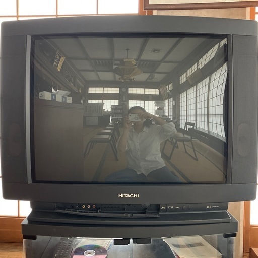 HITACHI c10-sk2 動作OK 02 ブラウン管 テレビ HITACHI c10-sk2 動作OK 02 ブラウン管 テレビ