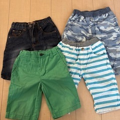 ハーフパンツ　4枚セット　GAPKIDSほか　130-140の画像