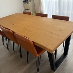 ダイニングテーブルセット200cm 6人掛