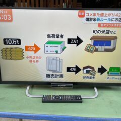 ★動作〇★ 液晶 テレビ SONY KDL-32W600A BRAVIA 32V型の画像
