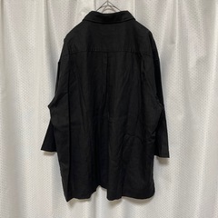 【コロニー COLONY2139】メンズ 半袖 シャツ  シンプル 黒 Mの画像