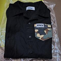 決まりました一回着用のみ　EDWINオーバーオールつなぎ70の画像