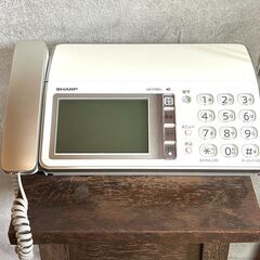 　【B1】UX-E790CL/作動確認済/シャープ/FAX親機/エディオン限定モデル/UX-D83と同じ機種/タッチパネル/SDカード対応