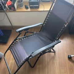 折りたたみリクライニングチェアの画像