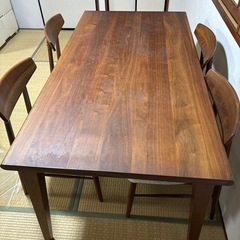 ♥️大塚家具♥️ 🟪ダイニングテーブルと椅子セット🟪