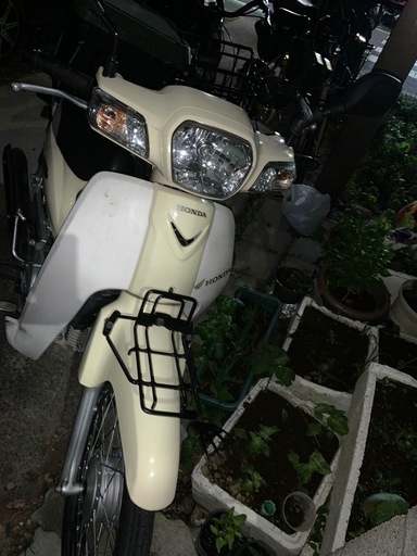 バイク　原付　
 ホンダ　カブ　50cc. 自賠責保険付き