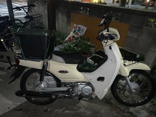 バイク　原付　
 ホンダ　カブ　50cc. 自賠責保険付き