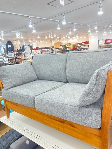 【トレファク高槻店】取りに来られる方限定！二人掛けソファーのご紹介です！