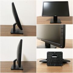 DELL 18.5インチLEDワイド液晶モニター E1914Hc ACケーブル付 ノングレア 液晶ディスプレイ VGA・DisplayPort　動作確認済みの画像