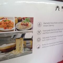 ISILER　製麺機　パスタメーカー　ヌードルメーカー　9段階調整の画像