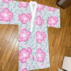 着物 花柄 長襦袢