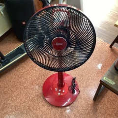 扇風機　ミツビシ　2017年製　リモコン付き　(税込み)