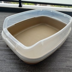 コーナン オリジナル 猫トイレ　スクエアワイドBR 