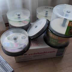 未開封のDVD＋R DL   CDRが計50枚程度と空のDVDケ...