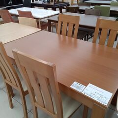 ★ジモティ割あり★  ダイニングセット ナチュラルブラウン H7...