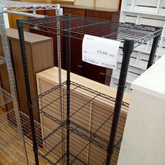 【リユースのサカイ八街店】★ジモティ割あり★ Luminous　メタルラック　スチールラック　ブラック　クリーニング済　YJ6168の画像