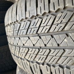 150後期プラドTZ-G 純正ホイールタイヤセットの画像