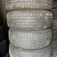 150後期プラドTZ-G 純正ホイールタイヤセットの画像