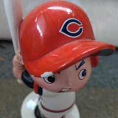 CARP カープ坊や 陶器製 置物の画像