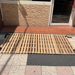 すのこベッド　シングルサイズの画像