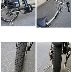  {受付中}🔴⭐️超特価⭐🔴電動自転車 ブリヂストン 20インチ 子供乗せ 中古 050102の画像