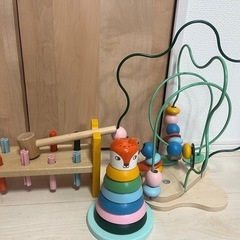 IKEAのおもちゃ3点セットです