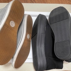 フレッドペリー   黒スニーカーの画像