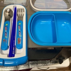 プラレールお弁当箱セット🚄の画像