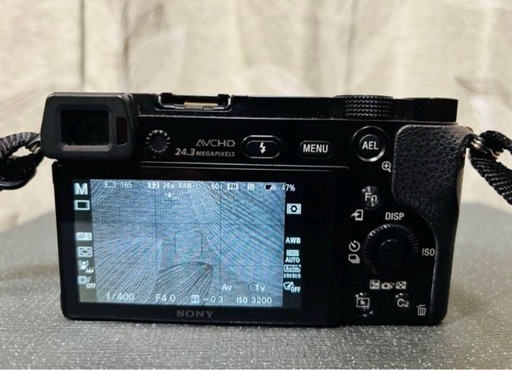 【総額約12万円】SONY α6000単焦点レンズ付き 30mm F2.8