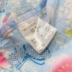 女の子　セパレート　甚平　浴衣ドレス　90の画像
