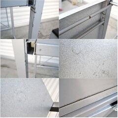 キッチンラック　レンジ台　収納　キッチンボード　棚　レンジボード　ラック　ボード　チェスト【基本、直接引取】【配送リクエストOK】の画像