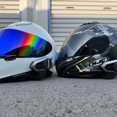 セナ　50S インカム　ヘルメット付きの画像