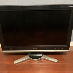 SHARP AQUOS32型テレビ差し上げます「LC-32DS1」