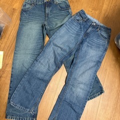 160cm ジーンズ 2本