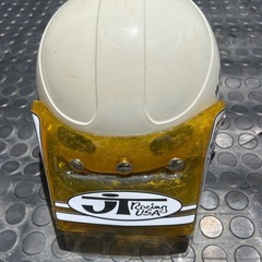 ヤールーヘルメットバイザー付きの画像